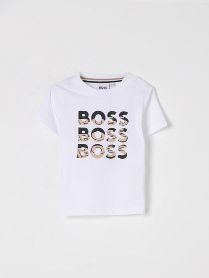 Boss T Shirt Kids Marine