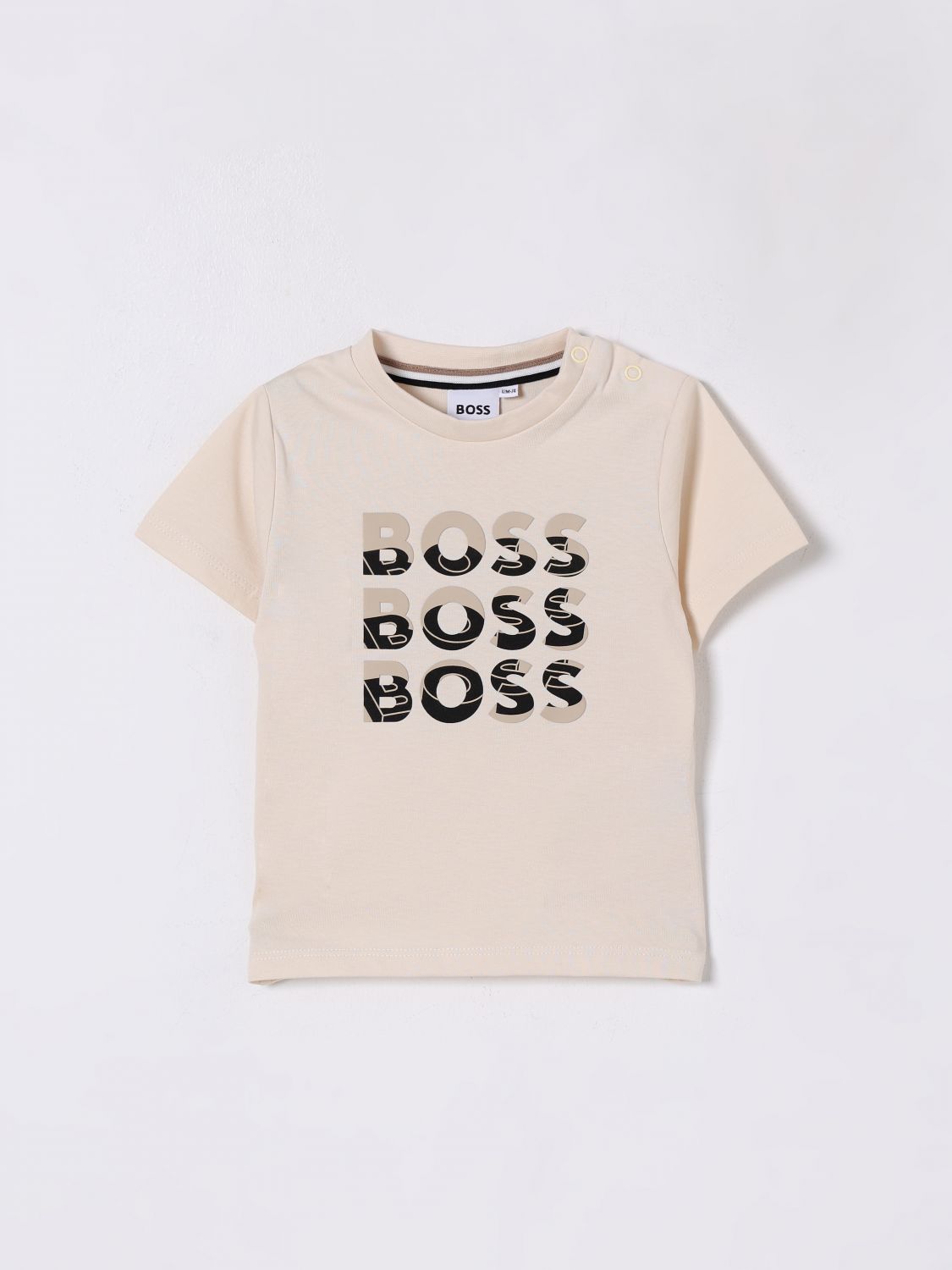 Boss T Shirt Kids Marine