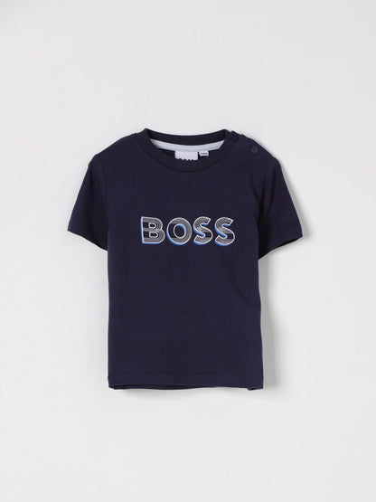Boss T Shirt Kids Beige