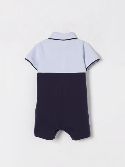 Boss Romper Kids Gnawed Blue