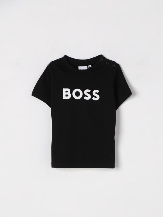 Boss T Shirt Kids Black
