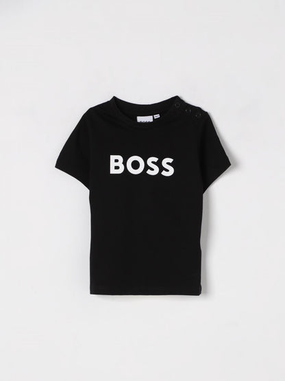 Boss T Shirt Kids Black