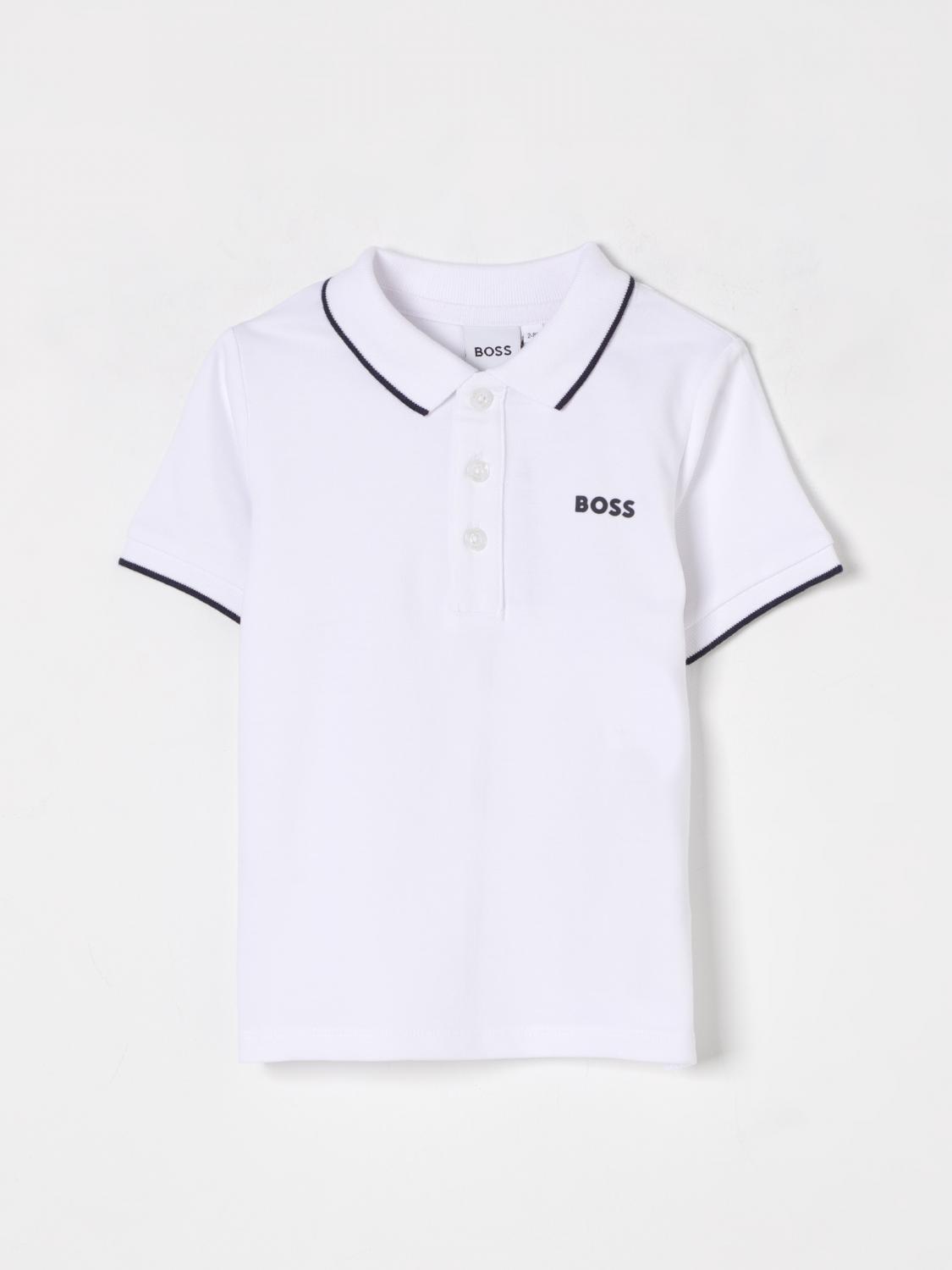 Boss T Shirt Kids Navy