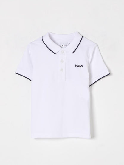 Boss T Shirt Kids Navy