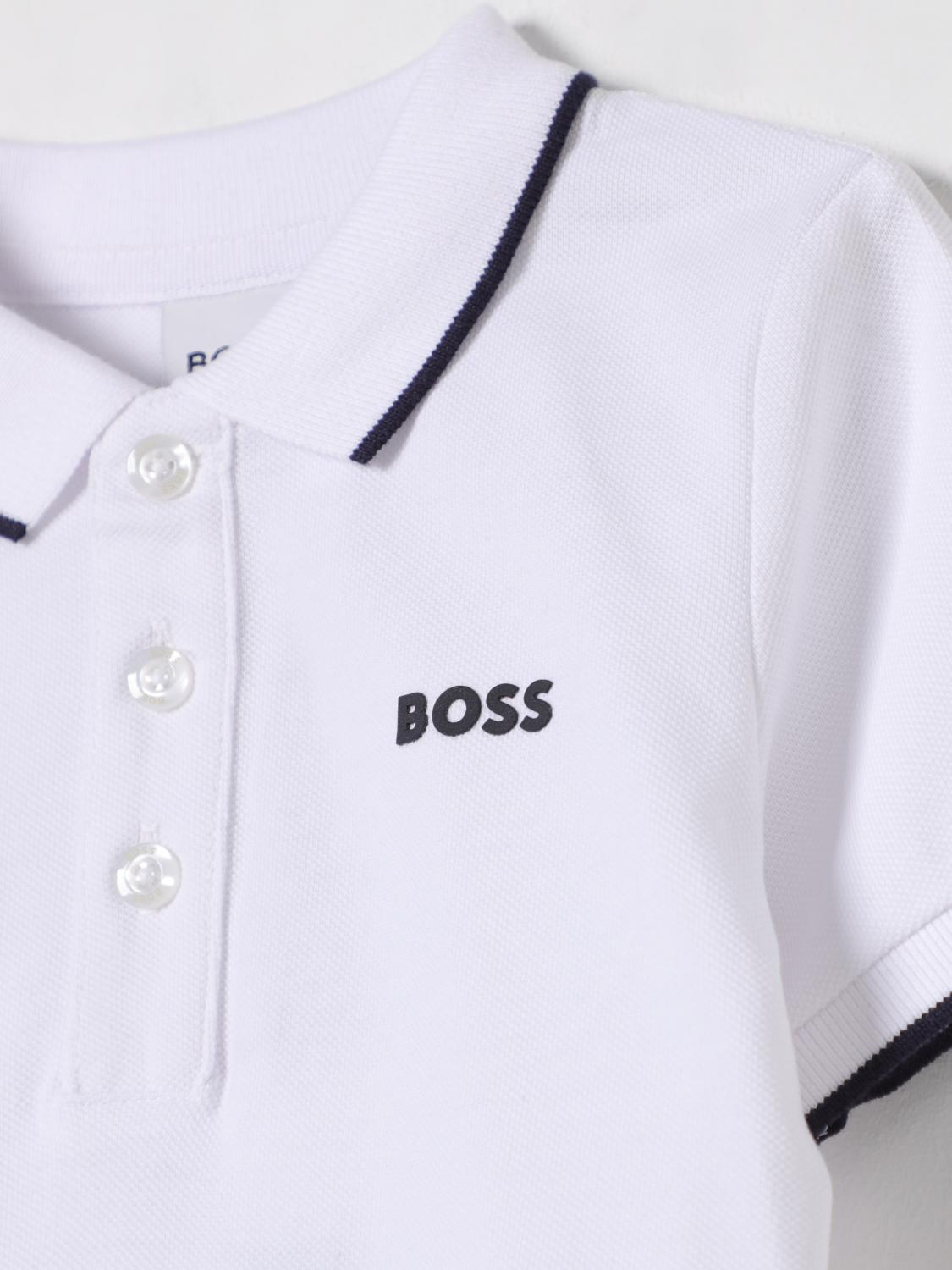 Boss T Shirt Kids Navy