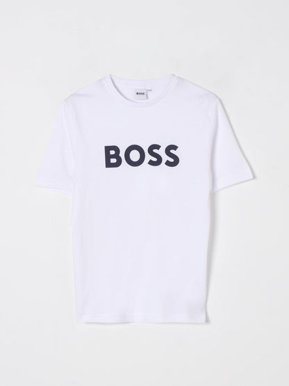 Boss T Shirt Kids White