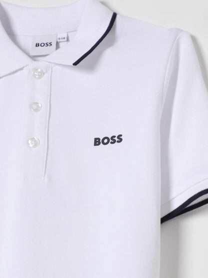 Boss Polo Shirt Kids Navy