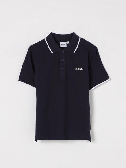 Boss Polo Shirt Kids Navy