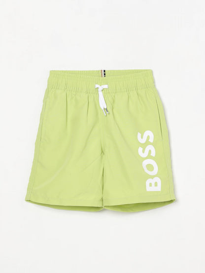 Boss Swimsuit Kids Green