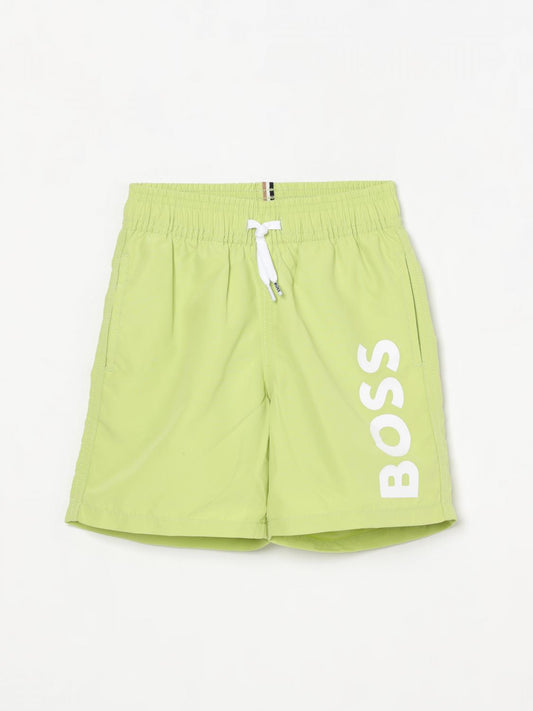 Boss Swimsuit Kids Green