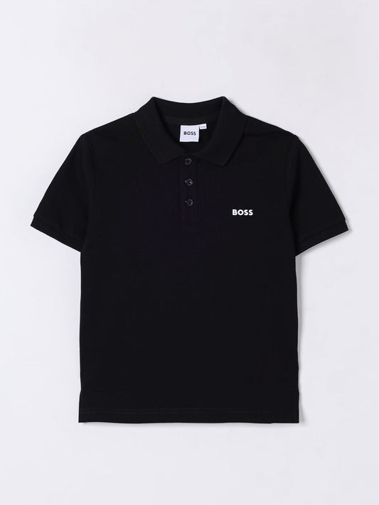Boss Polo Shirt Kids White