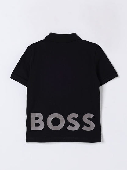 Boss Polo Shirt Kids Black