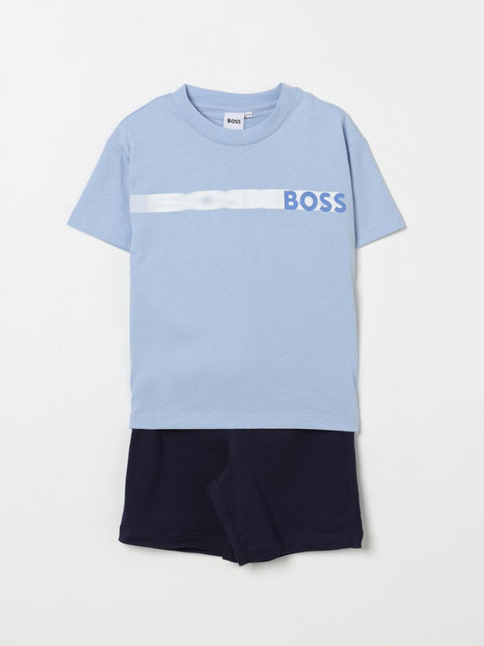 Boss Clothing Set Kids Blue