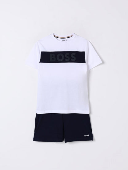 Boss Clothing Set Kids White