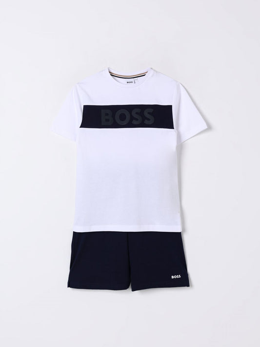 Boss Clothing Set Kids White