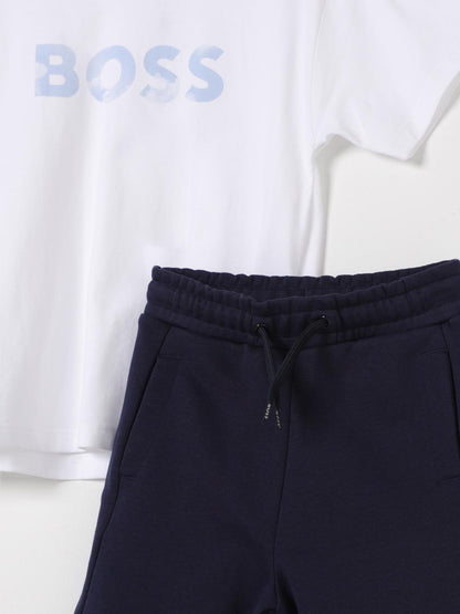 Boss Clothing Set Kids White