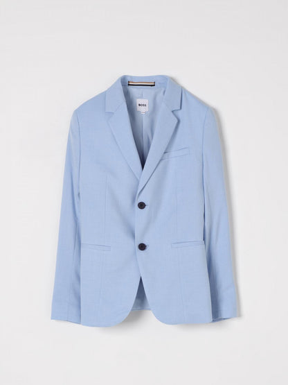 Boss Blazer Kids Gnawed Blue