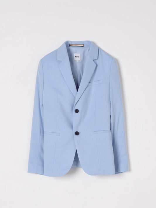 Boss Blazer Kids Gnawed Blue