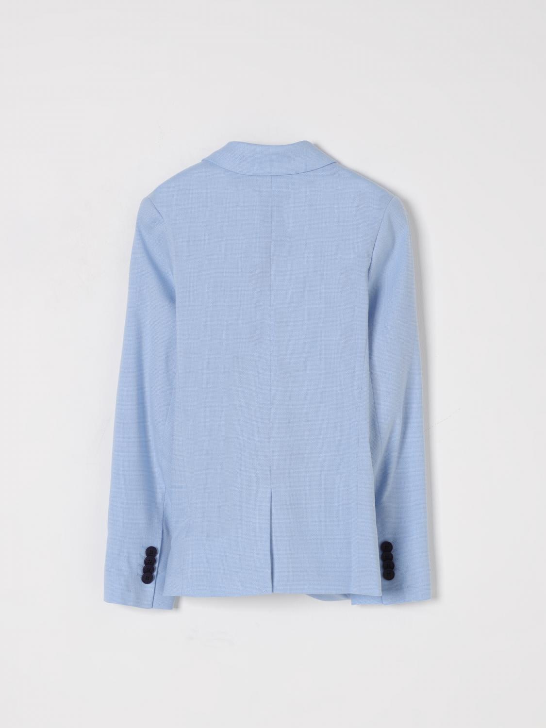 Boss Blazer Kids Gnawed Blue