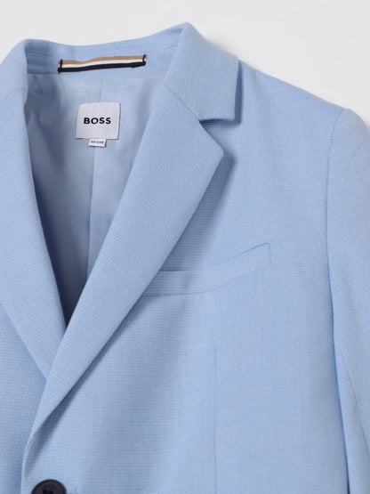 Boss Blazer Kids Gnawed Blue