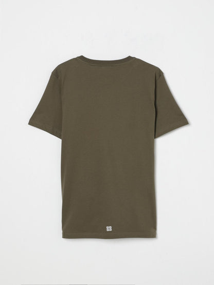 Givenchy T Shirt Kids Kaki