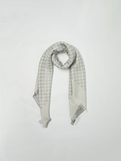 Gucci Neck Scarf Woman White
