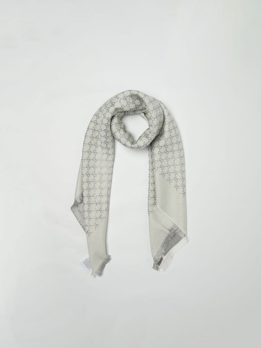 Gucci Neck Scarf Woman White