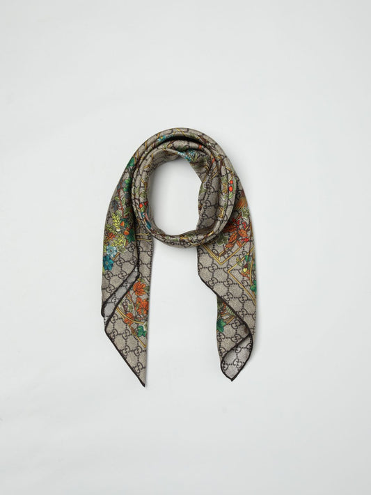 Gucci Neck Scarf Woman Sand