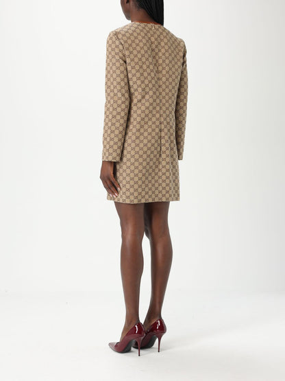 Gucci Dress Woman Camel