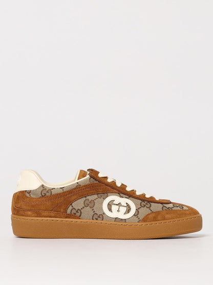 Gucci Sneakers Woman Camel