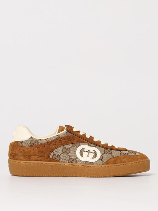 Gucci Sneakers Woman Camel