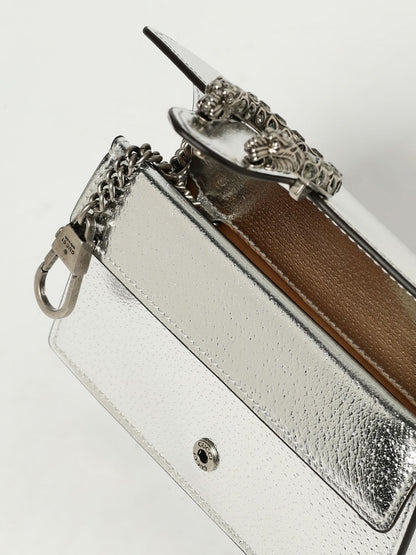 Gucci Shoulder Bag Woman Silver