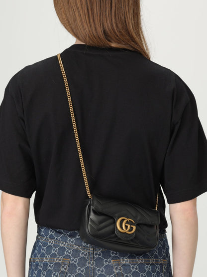 Gucci Shoulder Bag Woman Black