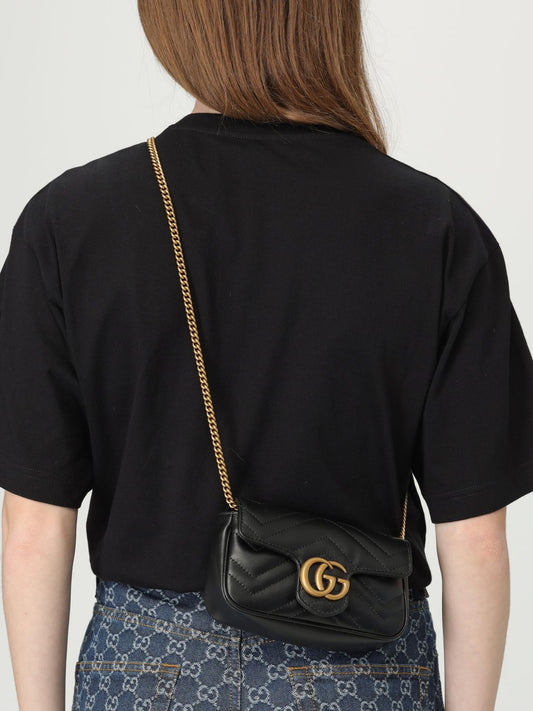 Gucci Shoulder Bag Woman Black