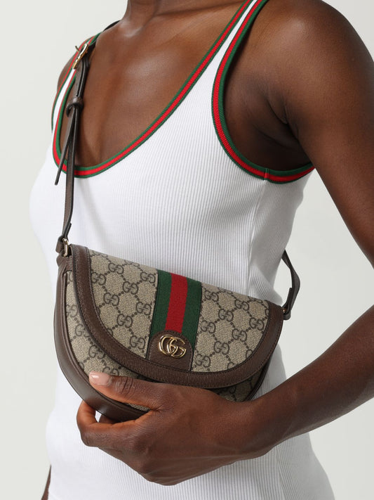 Gucci Shoulder Bag Woman Beige