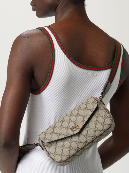 Gucci Shoulder Bag Woman Beige