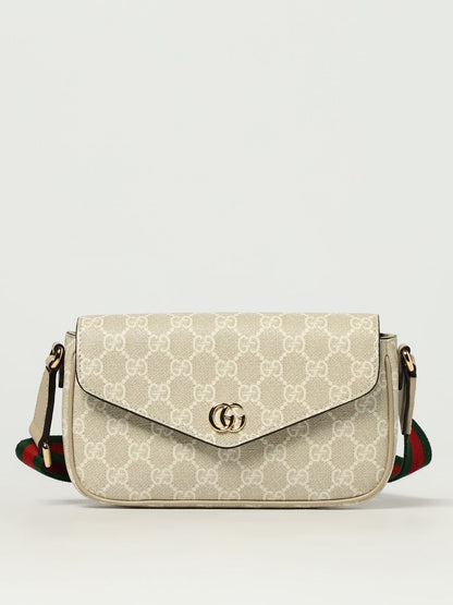 Gucci Shoulder Bag Woman Yellow Cream