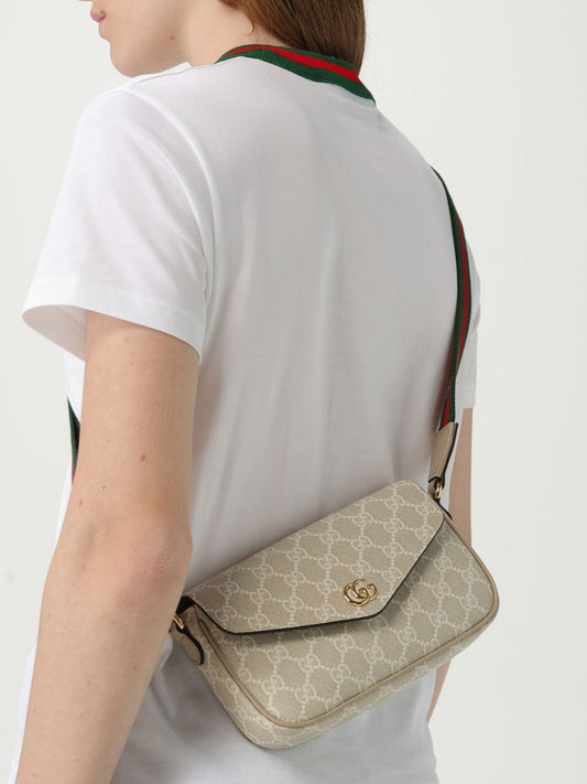 Gucci Shoulder Bag Woman Yellow Cream