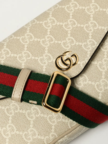 Gucci Shoulder Bag Woman Yellow Cream