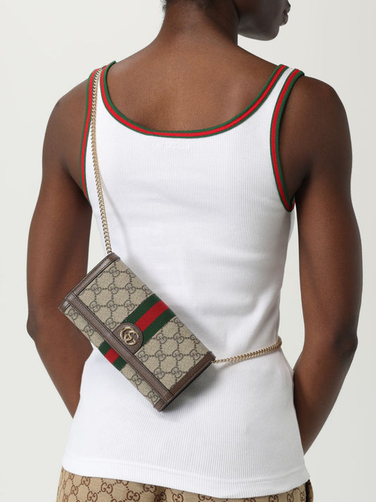 Gucci Shoulder Bag Woman Beige