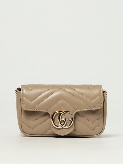 Gucci Shoulder Bag Woman Beige