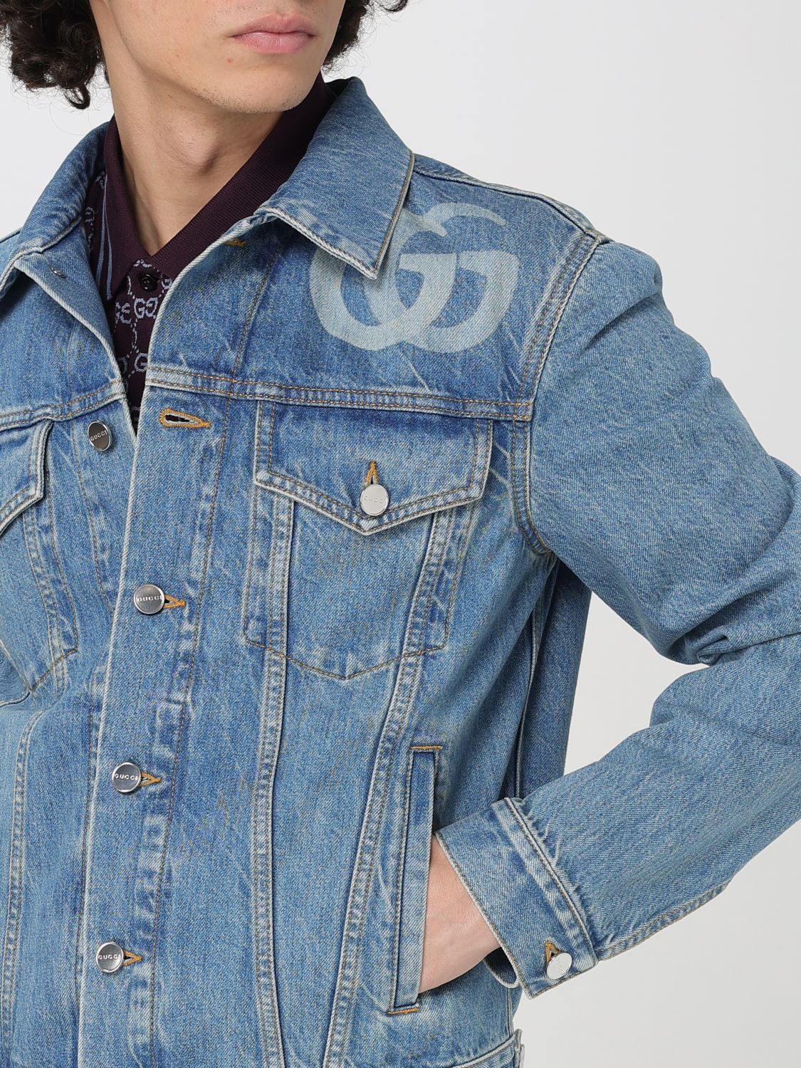 Gucci Jacket Men Denim