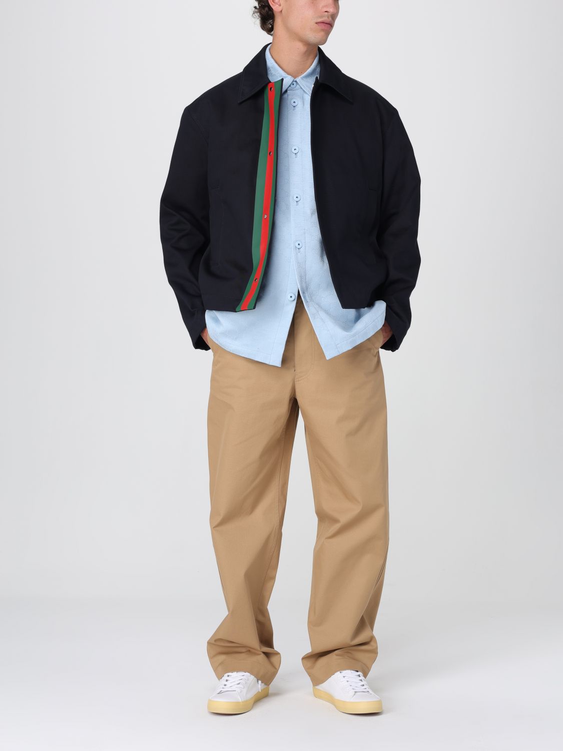 Gucci Jacket Men Navy