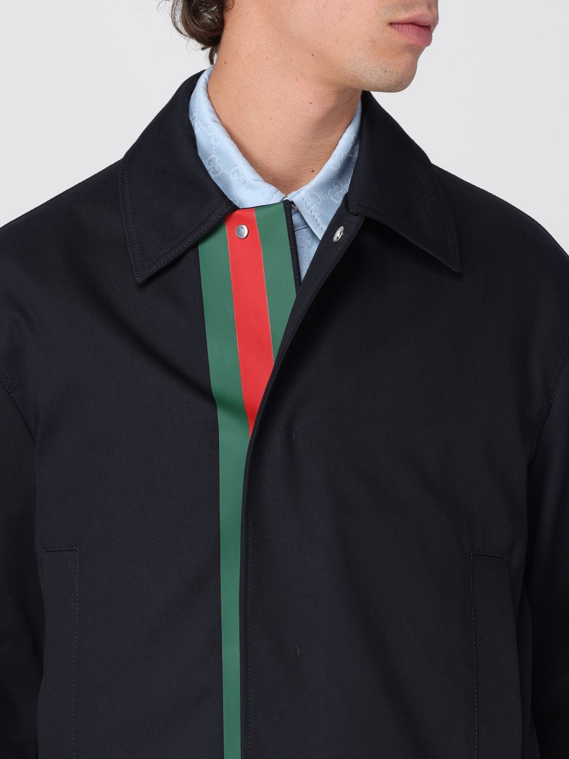 Gucci Jacket Men Navy