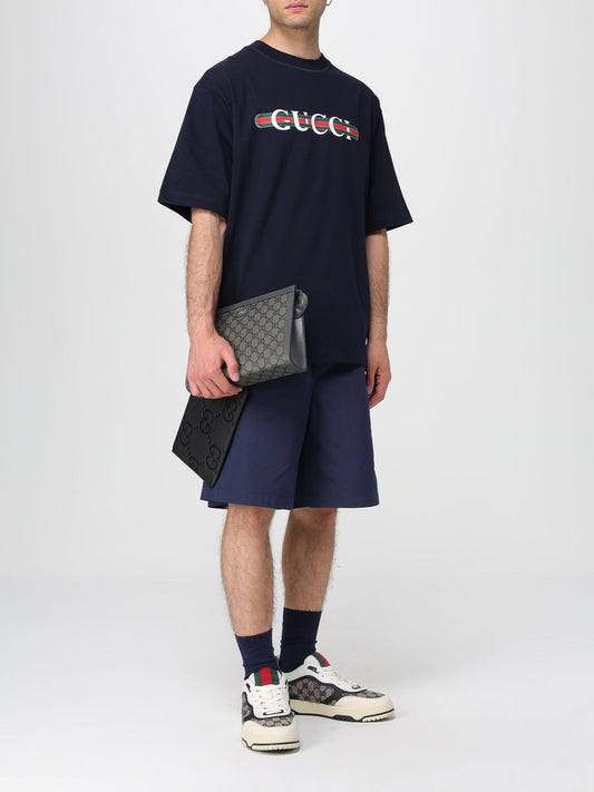 Gucci T Shirt Men Blue