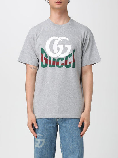 Gucci T Shirt Men Grey