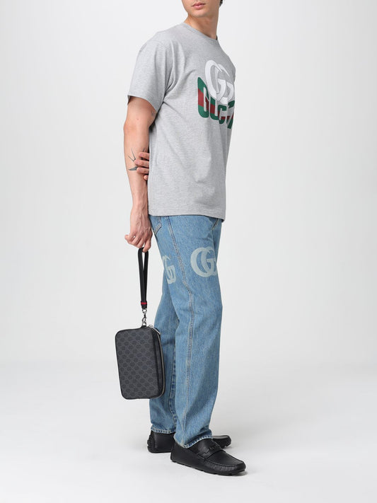 Gucci T Shirt Men Grey