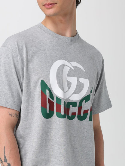 Gucci T Shirt Men Grey