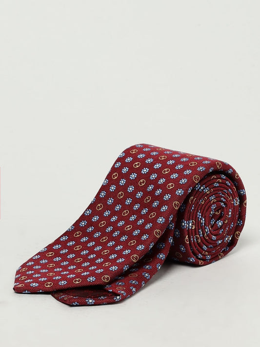 Gucci Tie Men Burgundy