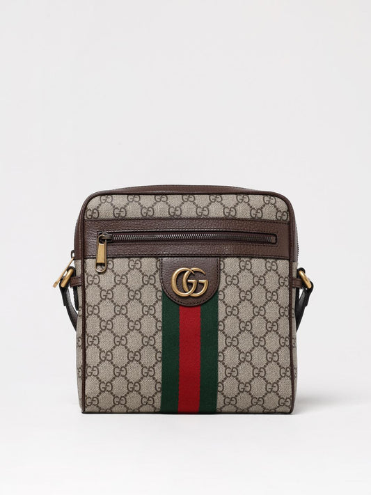 Gucci Shoulder Bag Men Beige
